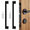 Catephe Door Latch Cover, 2 Pcs Door Latch Guard Plate,