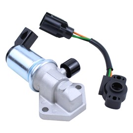 MOTOKU TPS Throttle Position Sensor and IAC Idle Air Control Valve for Ford Bronco F-350 F-250 F-150 E-350 E-250 E-150 Econoline Club Wagon 1994-1996