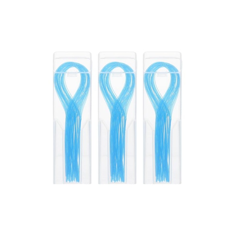 150 Piezas Floss Threaders for Bridges Flosser Gum Floss Threaders