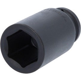 BRILLIANT TOOLS BT025613 3/4-Inch Hexagonal Impact Socket, 34 mm, Long [Powered by KS Tools]