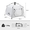ASFANES Outdoor Waterproof Pet Automatic Camping Tent, Pop up Cave