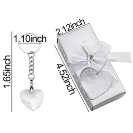 Thank You Gifts for Women Keychain Valentines Day Gift for Her Wife Fiancee Birthday Anniversary Presents for Girlfriend Mom Appreciation Key Chain Mothers Day Keepsake Wedding Souvenirs for Guests