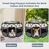 Dog Playpen, Puppy Pet Cat Playpen Indoor for Small Dogs,