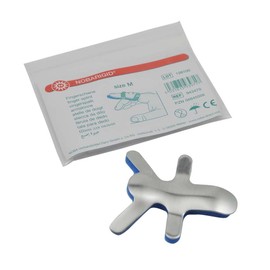 1 x Nobarigid Open Finger Splint, Finger Splint, Frog Shape, Size M
