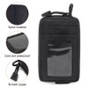 EDC Purse, Tactical Card Holder, Waterproof Change Compartment, Wallet with