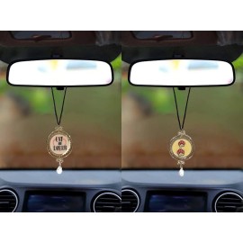 AUTOWICK Car Auto Rear View Mirror Hanging Ornaments- ANIMAL CAT LOVER PAWS