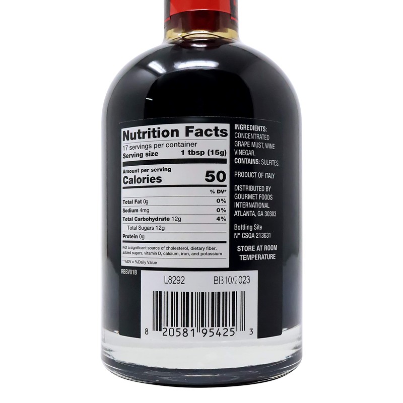 Rio Briati Condimento Balsamic Vinegar of Modena IGP 8.5 Ounce