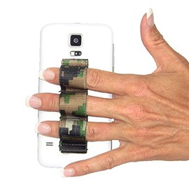 LAZY-HANDS 3-Loop Phone Grip - FITS Most - Camouflage