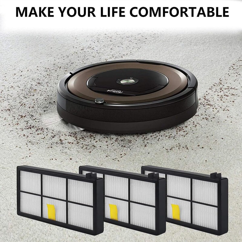 3 Pack HEPA Filter Filters for Roomba 800 900 Series
