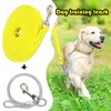 Waterproof Recall Lead for Dogs, with Chew Proof Tie-Out Leads,
