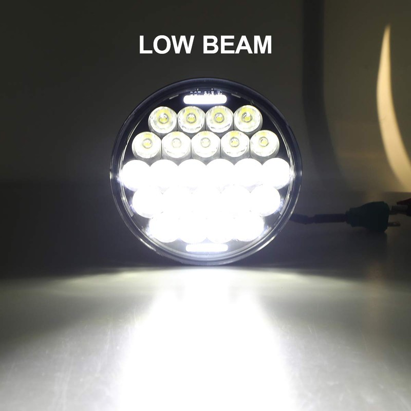 COWONE 5D 5-3/4 5.75" LED Headlight for LED Projector Headlights