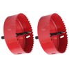 2 Sets BiMetal Hole Saw Cutter Set for Aluminum Board