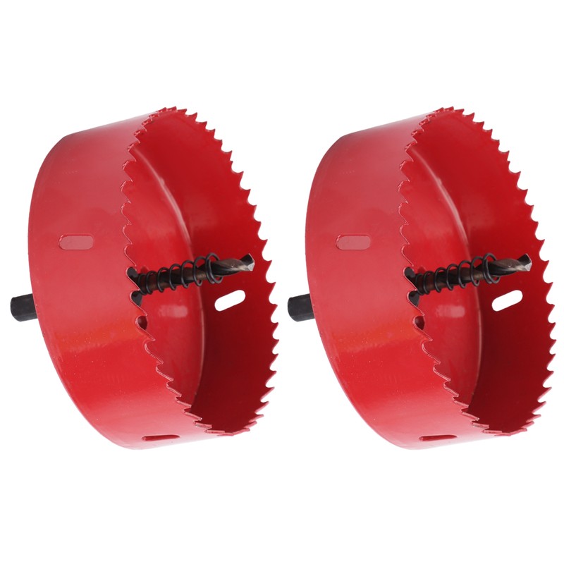 2 Sets BiMetal Hole Saw Cutter Set for Aluminum Board