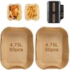 ZXMGG Pack of 100 Airfryer Inserts for Ninja Double Stack