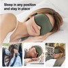 LitBear Sleep Mask for Men Side Sleeper, Sleeping Mask for