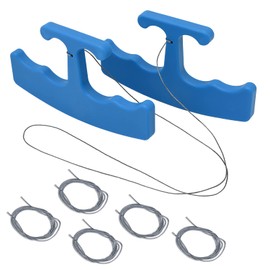 NEWISHTOOL PlateLine Remover Car Emblem Removal Tool with 5PCS 60CM PE Cord