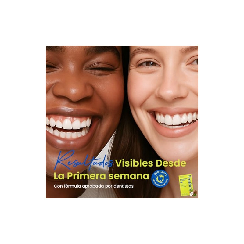 Tiras Blanqueadoras Dentales 7 Pares, Blanqueamiento Efectivo, Dientes Blancos, Antideslizantes,