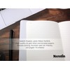 Mazeran Combination Lock Journal, PU Leather Hard Cover Space Astronaut