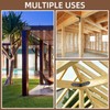 Rasugarlary Heavy Duty Corner Brackets, 6"x6"x3" L Brackets Heavy Duty