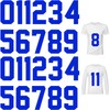 Heat Transfer Numbers,22 Pieces 0 to 9,Iron on Numbers T