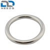 D2D Pack of 4 Stainless Steel Rings Size 6 x