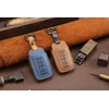 ontto Leather Key Fob Cover Keyring for Lexus IS200t IS250