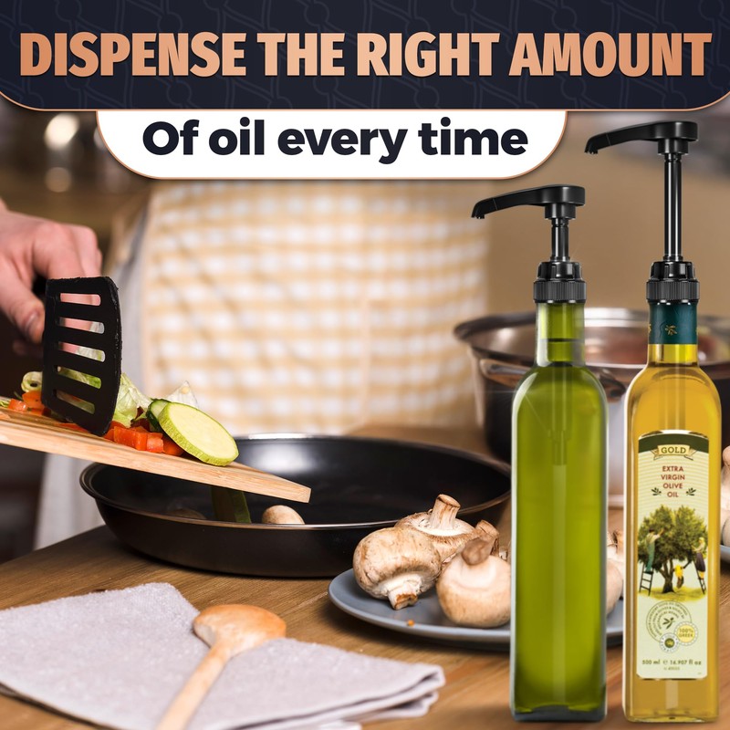 Set of 4 Syrup Pumps for Coffee Bar - Christmas