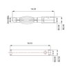 partCore Goldkontakt Verbinder Stecker Buchse 2.0 mm 2 Paar