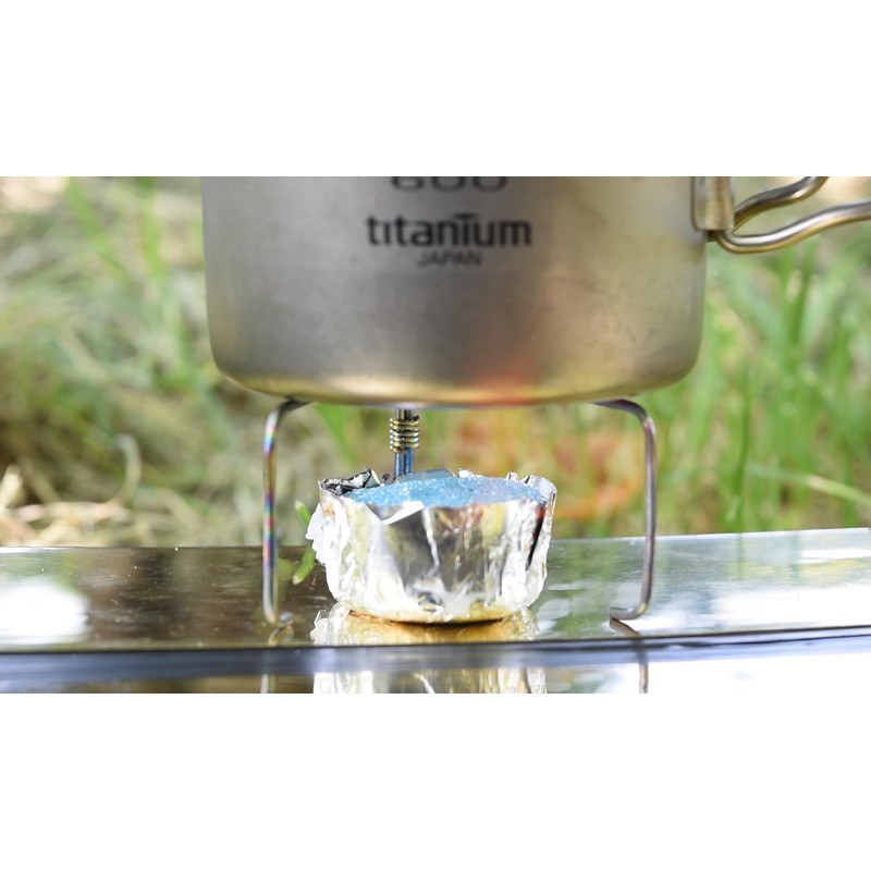 KALUGII Titanium Trivet TG-3P for Alcohol Stoves, Load Capacity UPver,