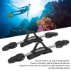 2pcs Diving Fin Strap Adjustable Quick Release Buckle Universal Scuba