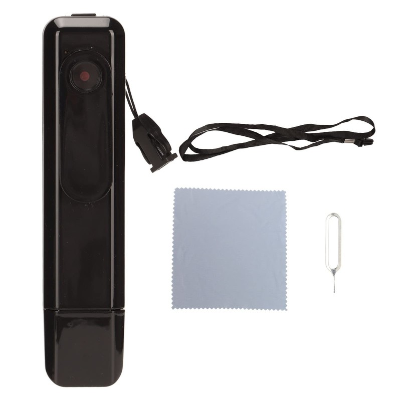 HD 1080P Mini Camera, Portable Pen Cop Pocket Cam, USB
