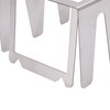 BBQ Skewer Rack Lightweight Portable Sturdy Structure Stainless Steel Wear