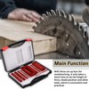 Jectse Height Gauge Blocks, 9PCS Aluminum Alloy Setup Bars Table