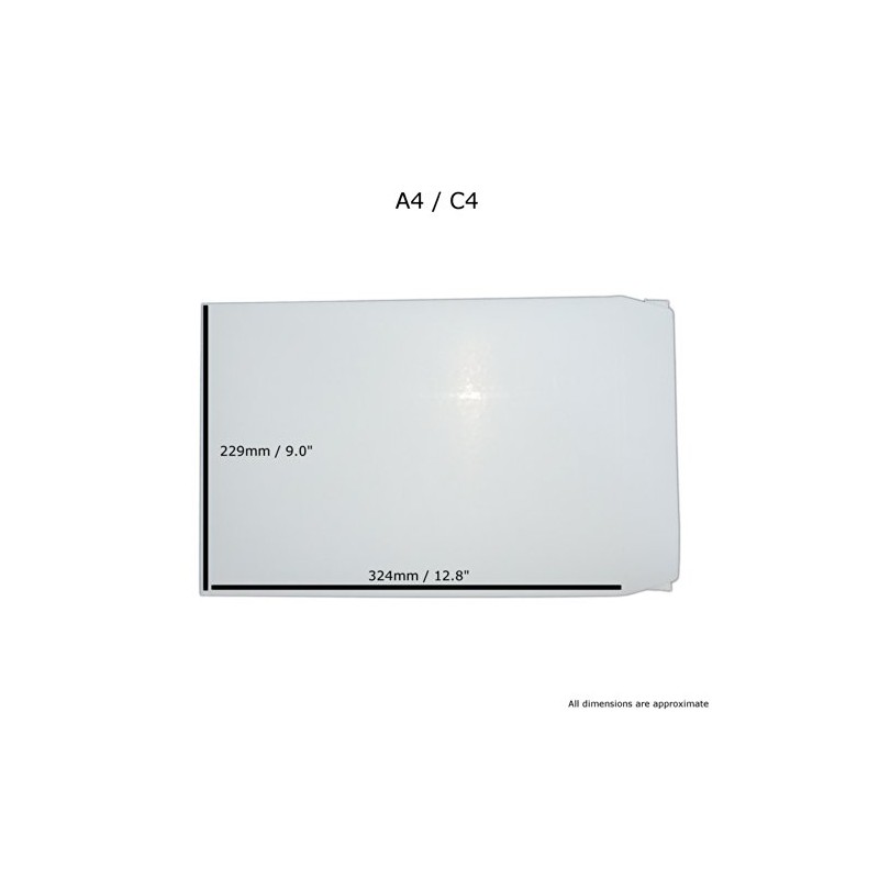 EPOSGEAR® A4/C4 White All Board Calendar Card Envelopes Peel &