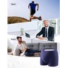 3 Pcs Men’s Incontinence Pants Incontinence Boxer Brief with Absorbent