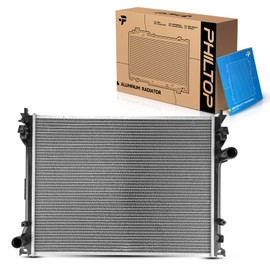 PHILTOP Aluminum Replacement Radiator for 2012-2023 Charger 3.6L, 2011-2023 Challenger 3.6L, 2009-2011 Charger, 2011-2023 Challenger 5.7L, 2012-2014 2022-2023 300 3.6L, 2012-2023 Charger 5.7L CU13158