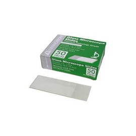 Livingstone Pathology Grade Microscope Glass Slide, 76.2 mm x 25.4 mm Size (Pack of 50)