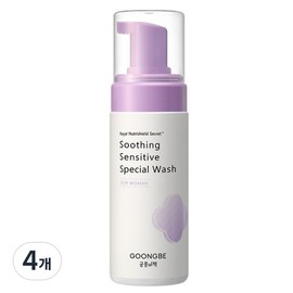 Royal Secret Gungjungbibaek Soothing Sensitive Special Wash, 4 pieces, 150ml / 궁중비책 수딩 센서티브 스페셜 워시, 4개, 150ml