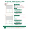Allesin Motorized Blinds with Remote Smart Blackout Roller Shades |