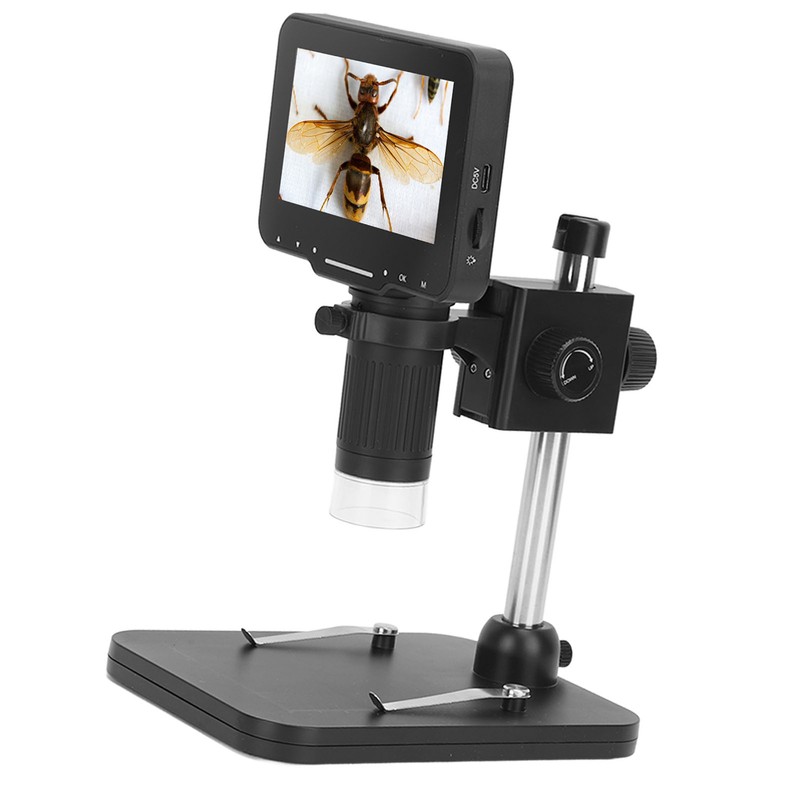 4.3in HD LCD Digital USB Microscope 1000X Magnification Electronic Microscope