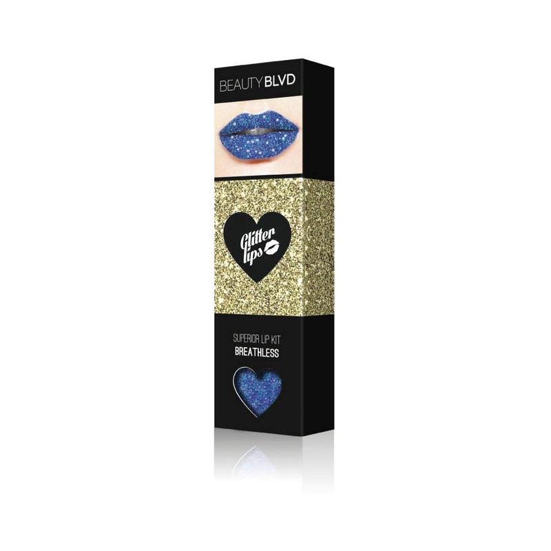 BEAUTYBLVD Glitter Lips, Cruelty Free Lip Kit - Diamond in