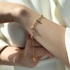 18k Ball&Ball Bracelet Daily Heart Point Silver Silver / 18k