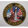 American Disabled Veterans Decals Stickers - 3.5" Diameter