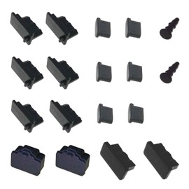 monofive MF-MINTP-18B Protective Cover for Mini PCs and Laptops, 18 PCs, TPU Type (Black)