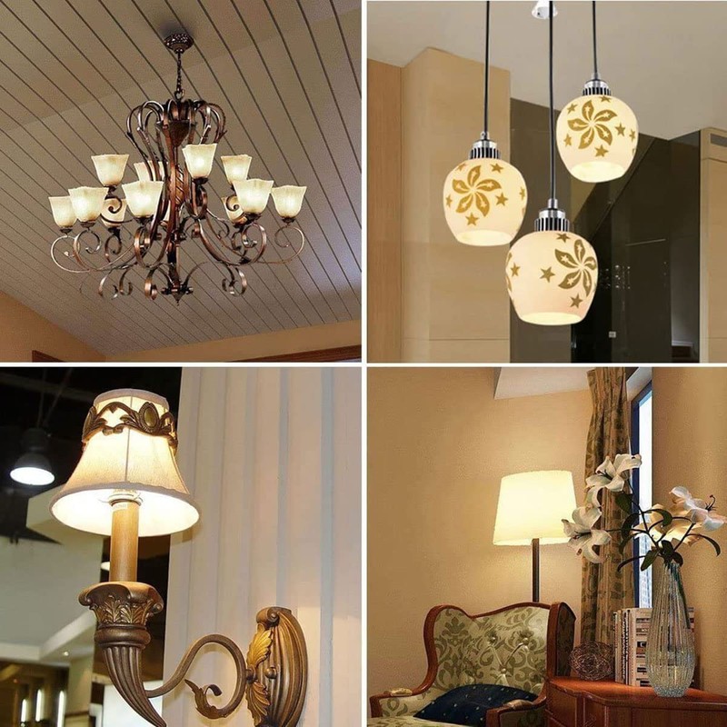 Edearkar 10W BA15D LED Light Bulb (100W Halogen Equivalent), Warm