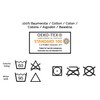 ZOLLNER Set of 10 Flannels with Waffle Pattern, 100% Cotton,