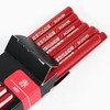Bigman BAP-R12 Architectural Pencils, Pack of 12, Red