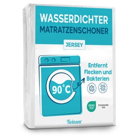 Twinzen - Mattress Protector 120 x 200 cm - Waterproof and Breathable Protection - Mattress Protector 120 x 200 cm