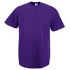 Fruit of the Loom Men's Short-Sleeved T-Shirt - purple, size: