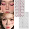 Self Adhesive Face Gems Pearls for Makeup,3D Heart Star Moon